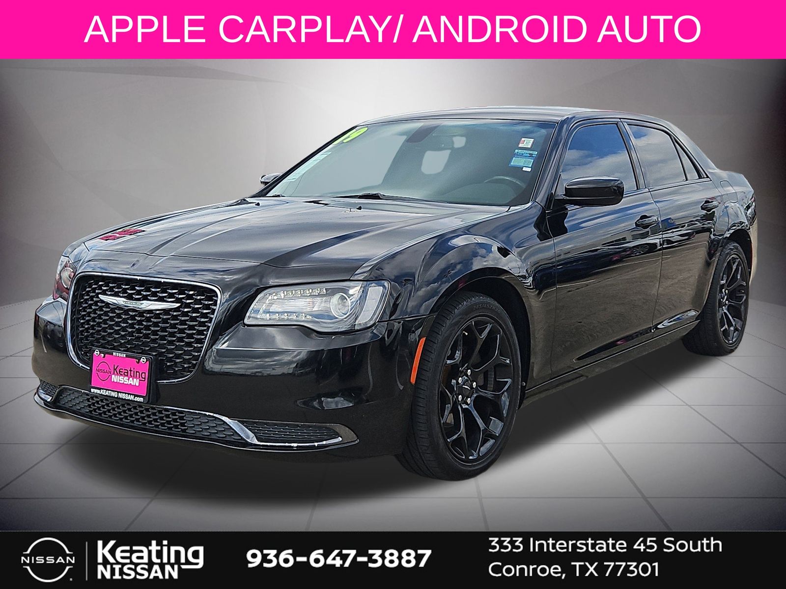 2019 Chrysler 300 Touring Black at Bayway Cadillac of The Woodlands