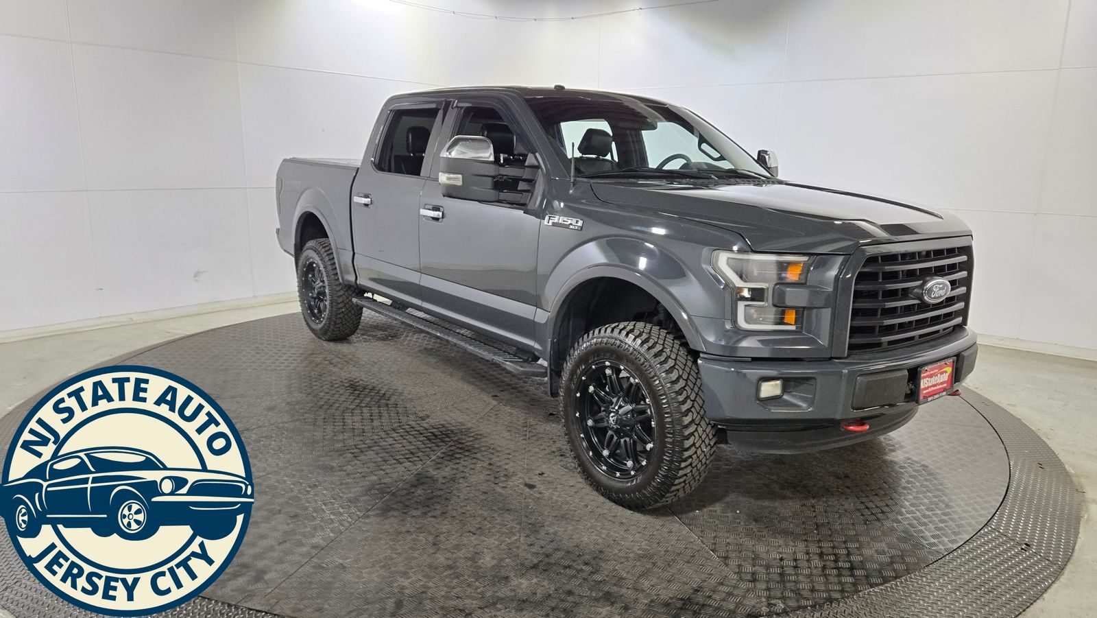 Gray 2016 Ford F-150 Pickup Truck Four-Wheel Drive 6-Speed Automatic