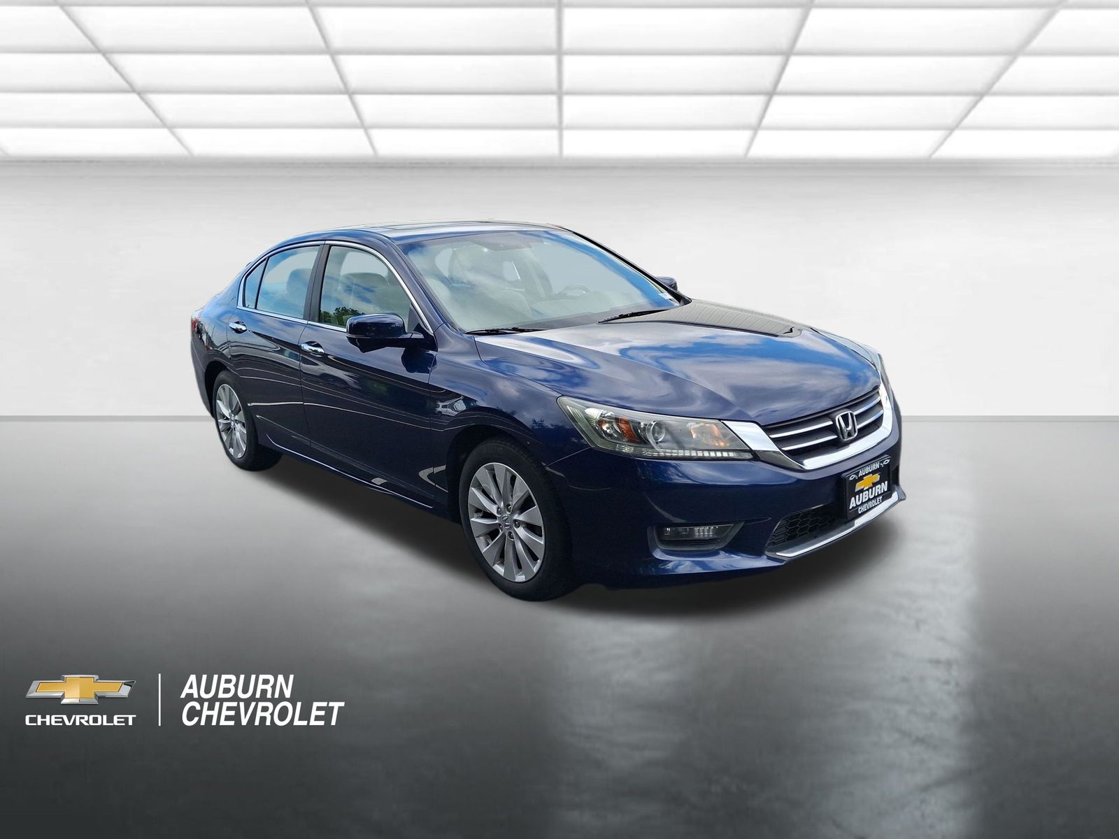 Blue 2014 Honda Accord EX Sedan Front-Wheel Drive Continuously Variable Transmission
