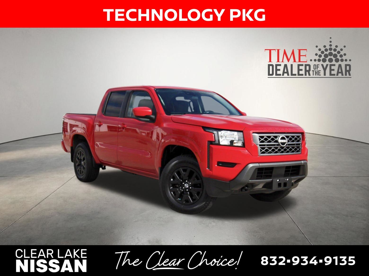Red Alert 2022 Nissan Frontier SV Crew Cab 4WD Pickup Truck Four-Wheel Drive 9-Speed Automatic