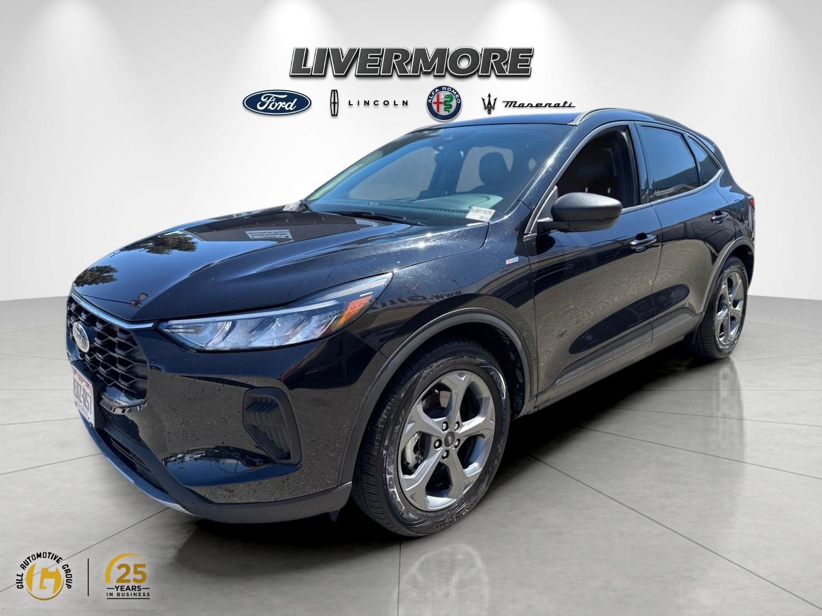 Black Metallic 2025 Ford Escape SUV / Crossover Front-Wheel Drive 8-Speed Automatic