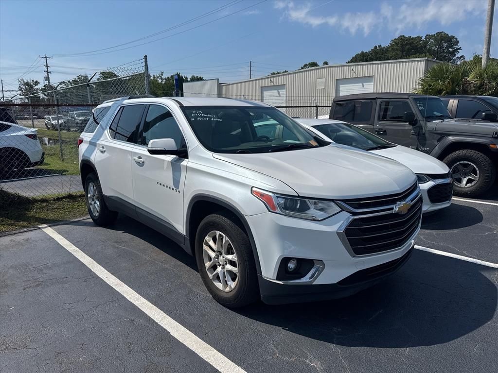 White (Iridescent Pearl Tricoat) 2018 Chevrolet Traverse SUV / Crossover Front-Wheel Drive 9-Speed Automatic