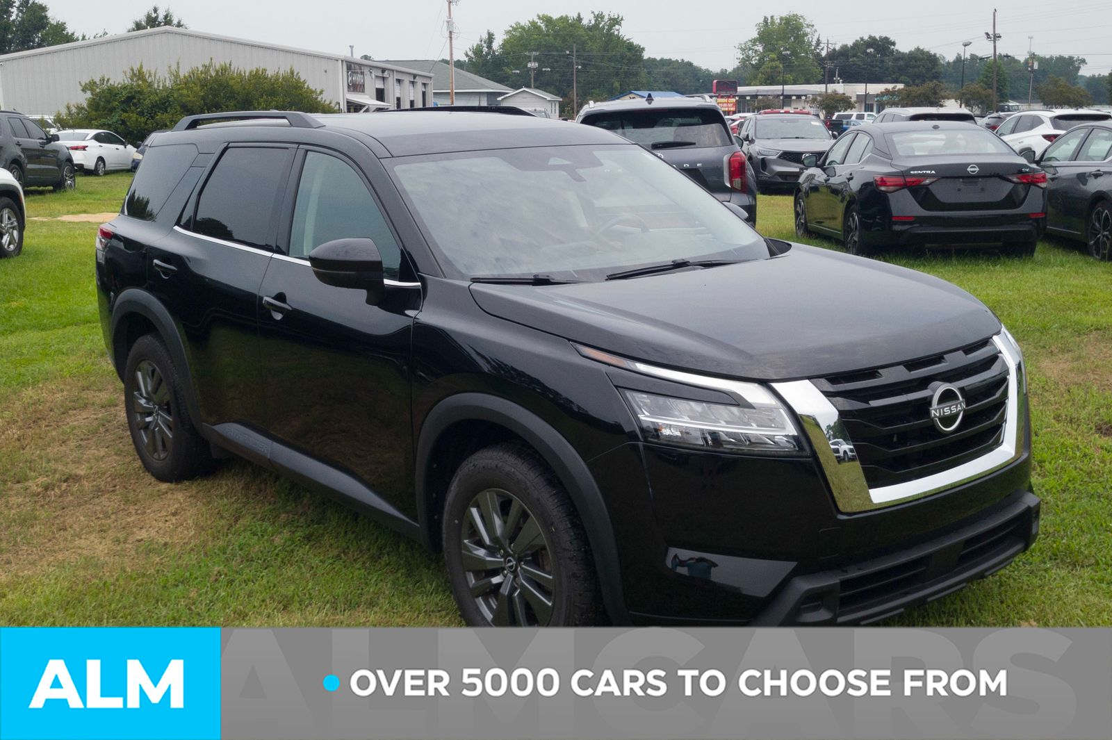 Used 2024 Super Black Nissan SV image 2