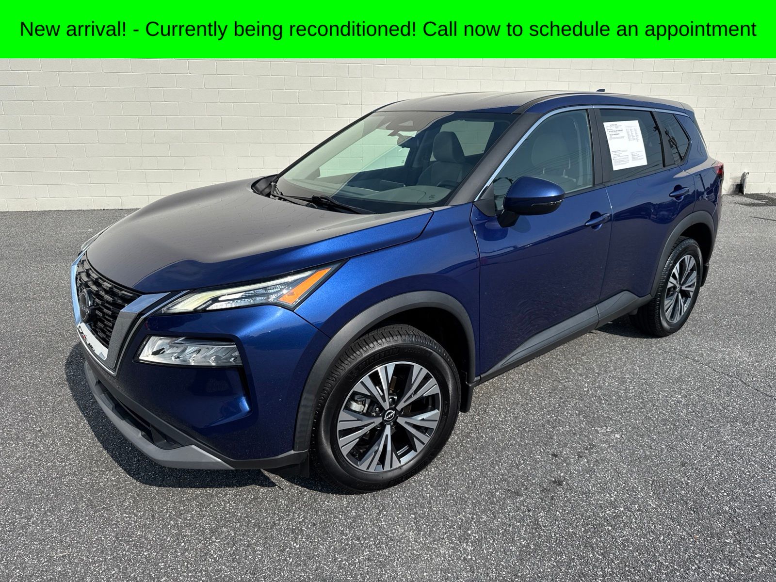 Caspian Blue Metallic 2023 Nissan Rogue SUV / Crossover Front-Wheel Drive Continuously Variable Transmission