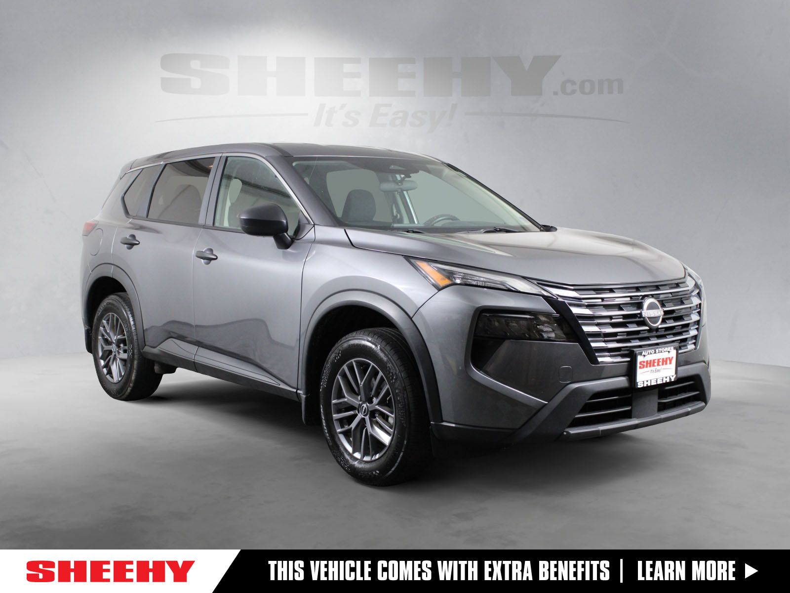 Gray (Gun Metallic) 2024 Nissan Rogue SUV / Crossover All-Wheel Drive Continuously Variable Transmission