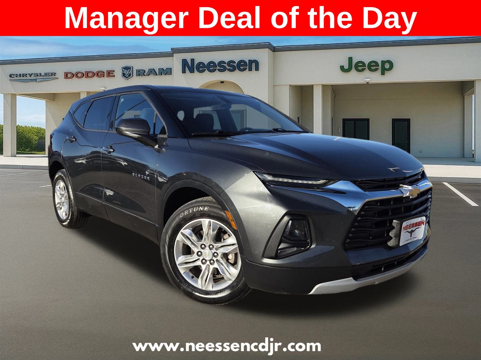 Gray Metallic 2020 Chevrolet Blazer 2LT AWD SUV / Crossover All-Wheel Drive 9-Speed Automatic