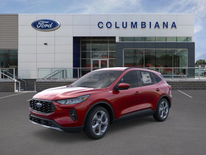 Rapid Red Metallic Tinted Clearcoat 2026 Ford Escape Hybrid ST-Line Select AWD SUV / Crossover All-Wheel Drive Continuously Variable Transmission