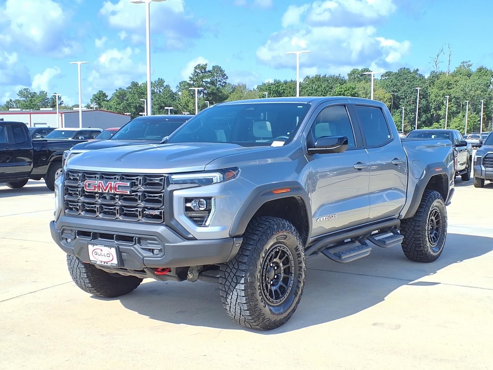 2024 GMC Canyon AT4X Silver at Classic Chevrolet Galveston