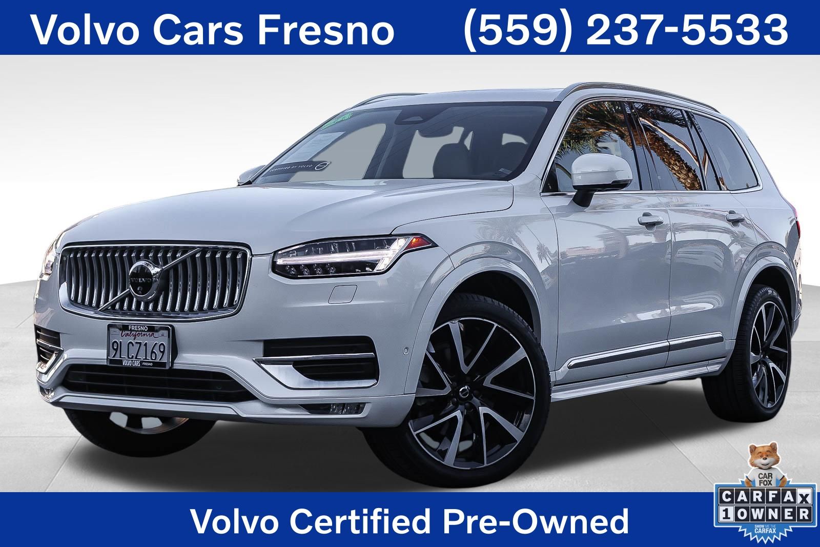 Crystal White 2024 Volvo XC90 SUV / Crossover All-Wheel Drive Automatic