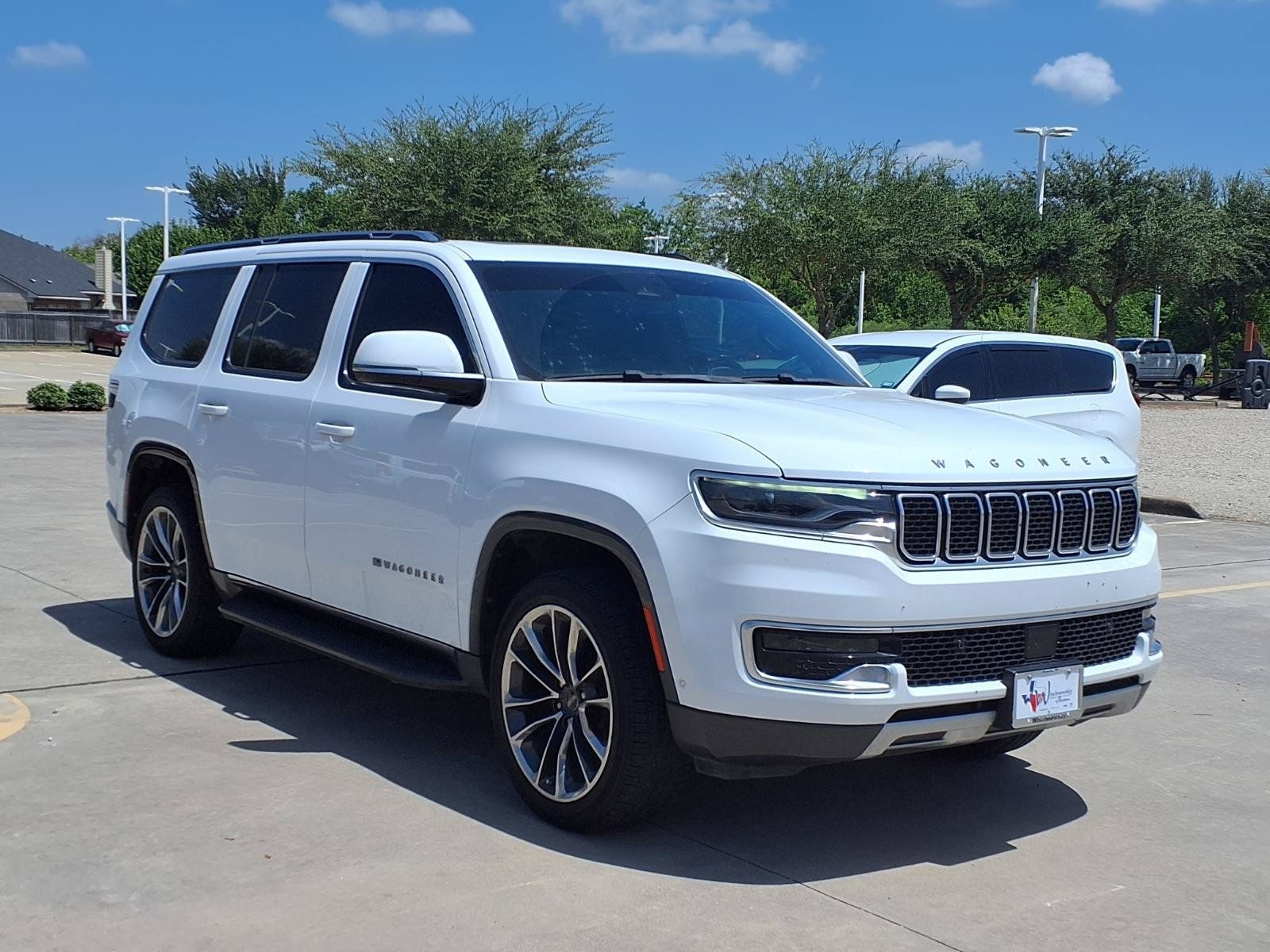 2022 Jeep Wagoneer Series II White at Bayshore Chrysler Jeep Dodge Ram