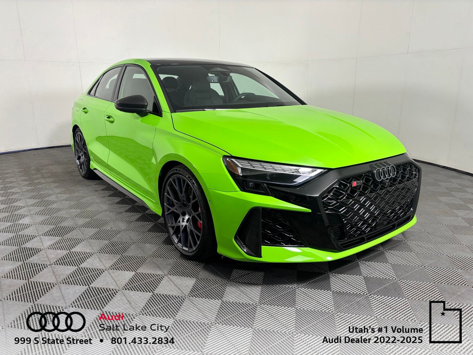Kyalami Green 2026 Audi RS 3 Sedan All-Wheel Drive 7-Speed Automatic