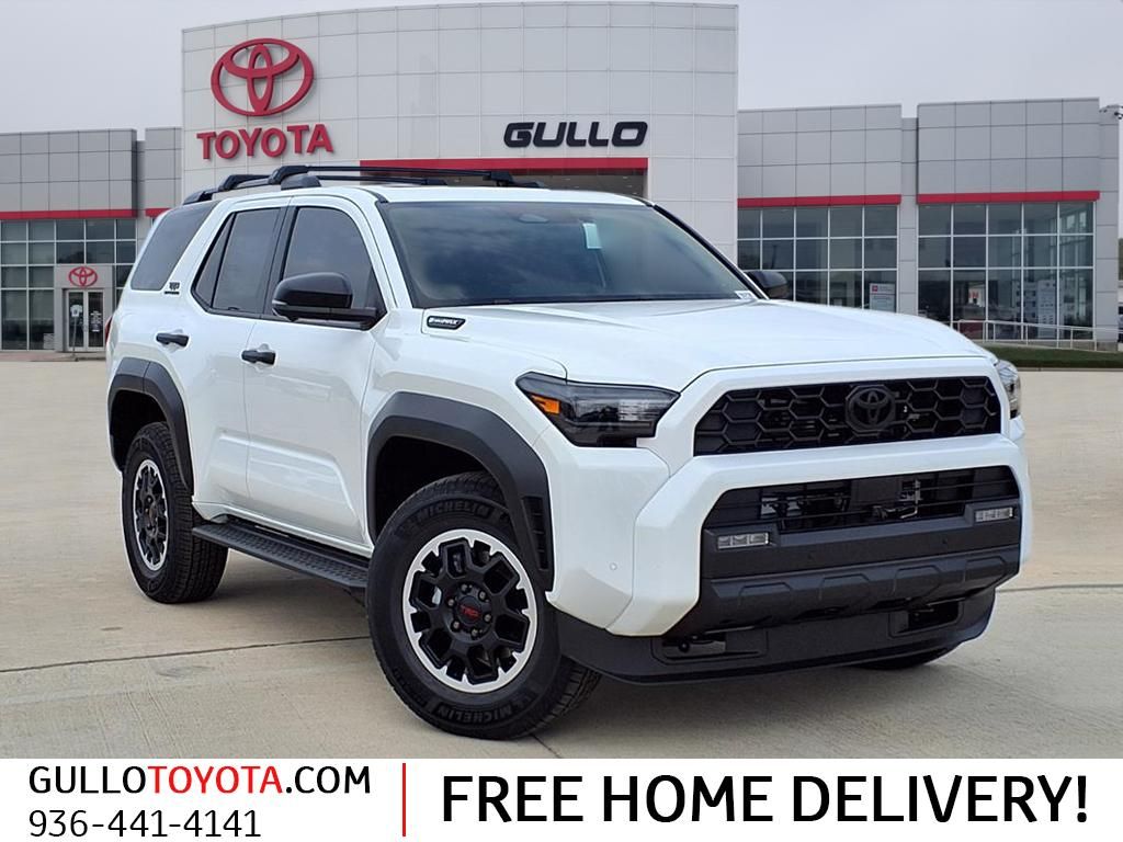 2026 Toyota 4Runner i-FORCE MAX Hybrid TRD Off Road Premium White at Don McGill Toyota