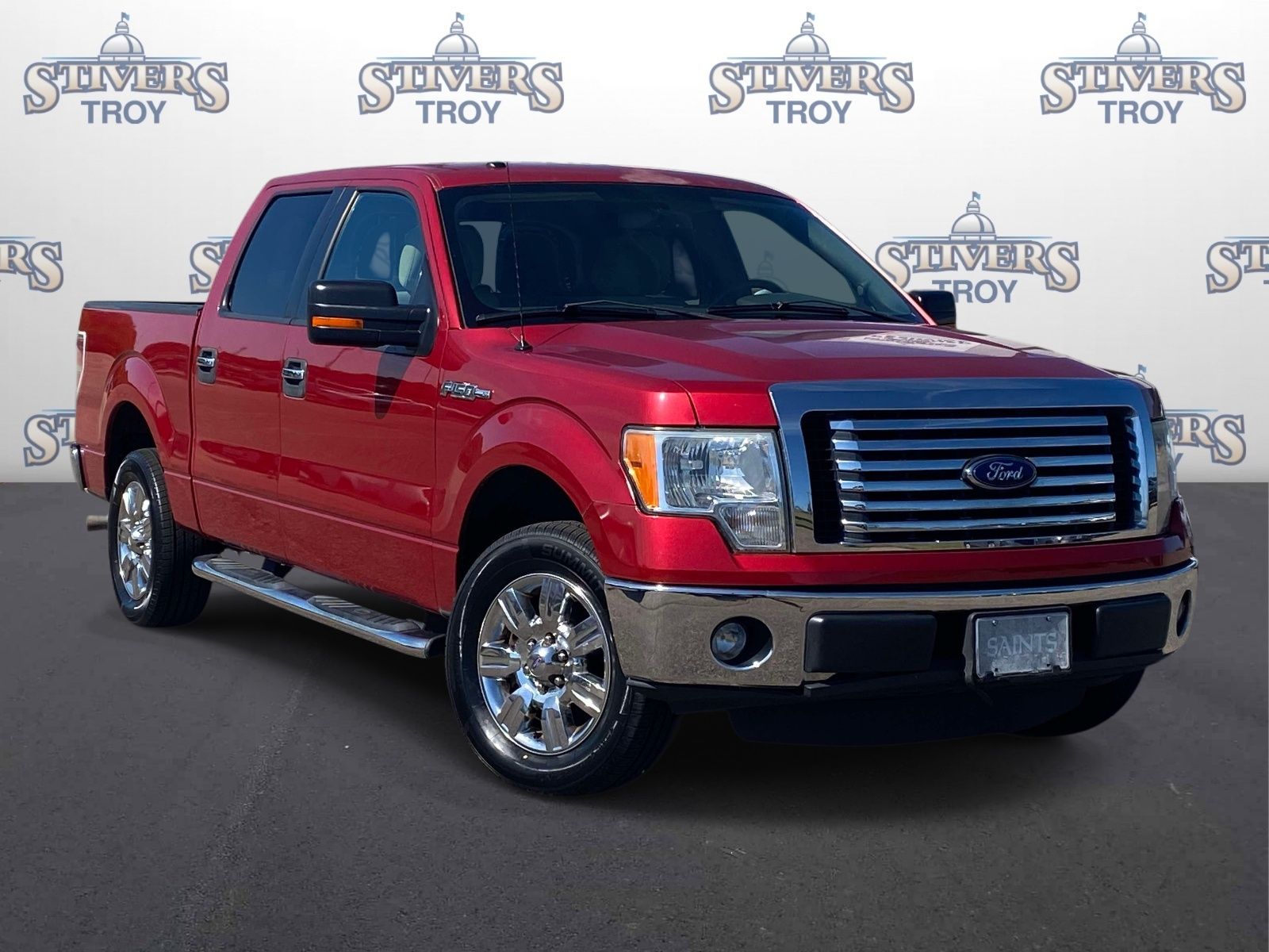 Red Candy 2012 Ford F-150 XLT SuperCrew Pickup Truck 4X2 6-Speed Automatic