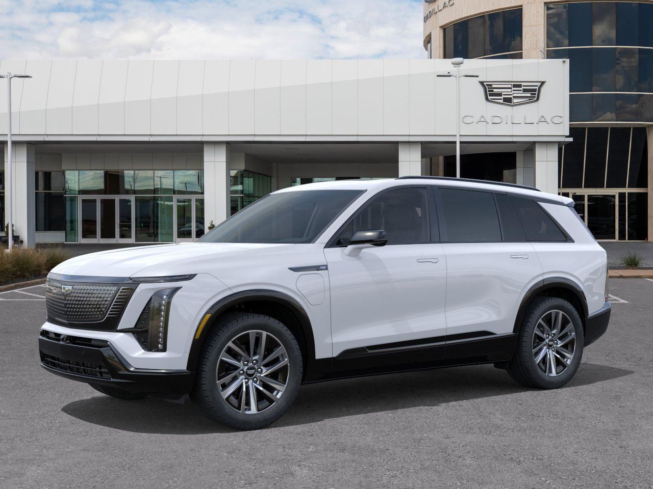 2027 Cadillac VISTIQ Sport White at Bayway Cadillac of The Woodlands
