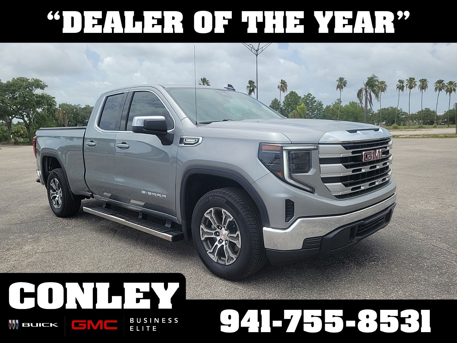Sterling Metallic 2025 GMC Sierra 1500 Pickup Truck 4X2 8-Speed Automatic
