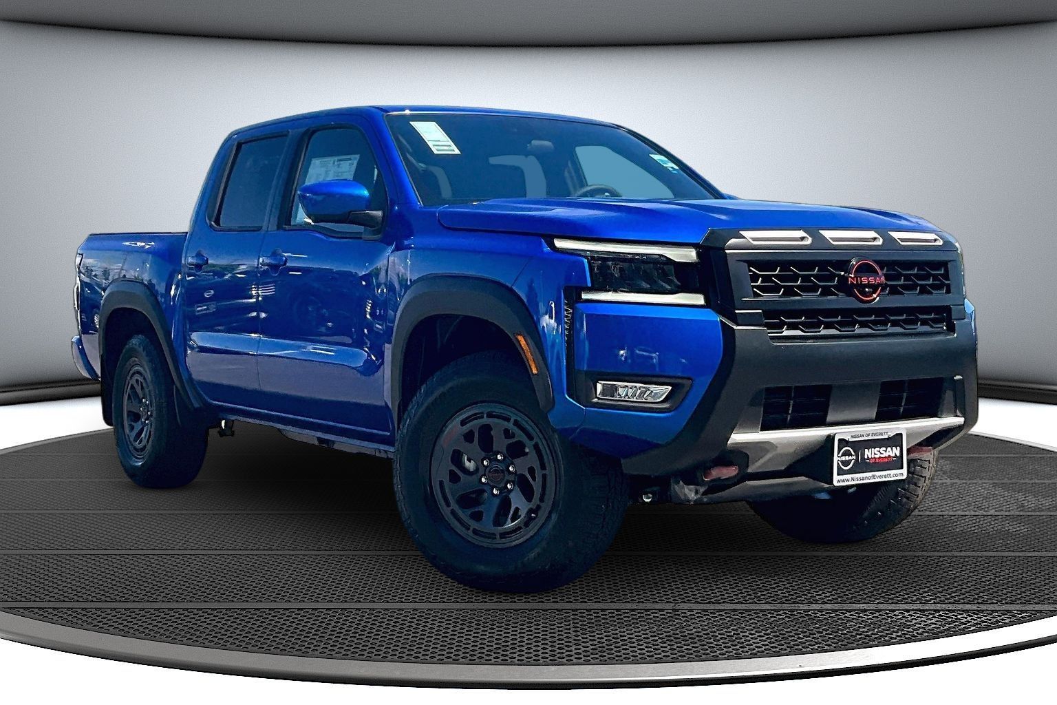 Bluestone Pearl 2026 Nissan Frontier PRO-4X Crew Cab 4WD Pickup Truck Four-Wheel Drive 9-Speed Automatic Overdrive