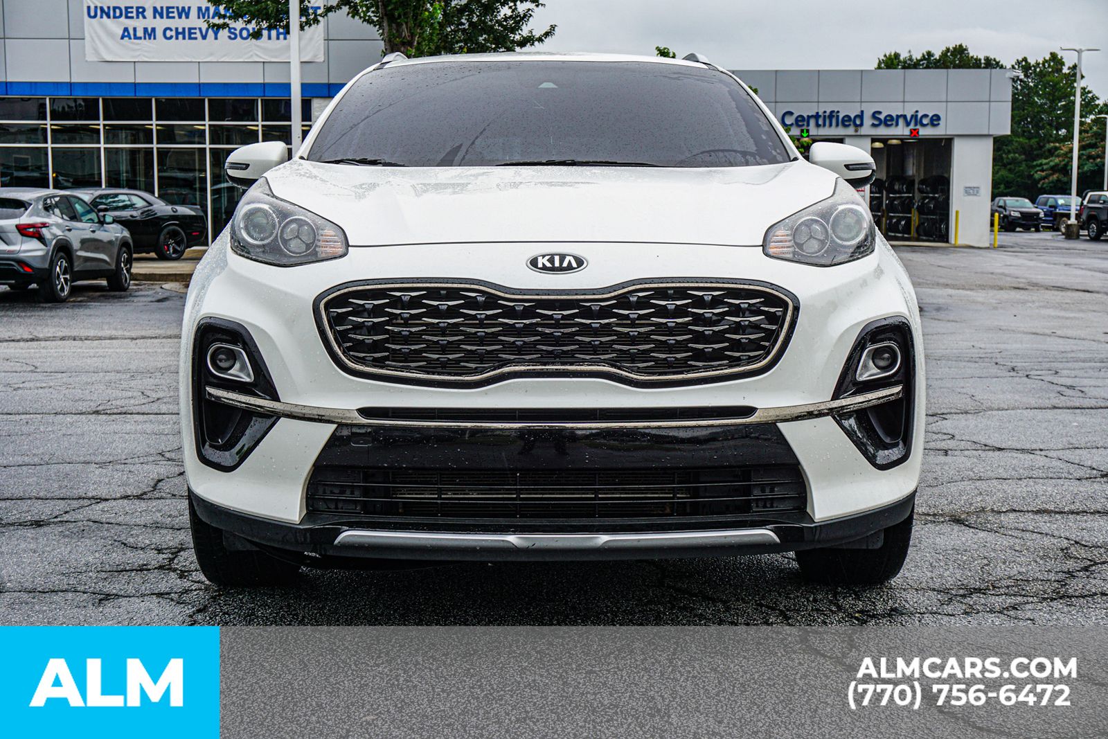 Used 2021 White Kia S image 11
