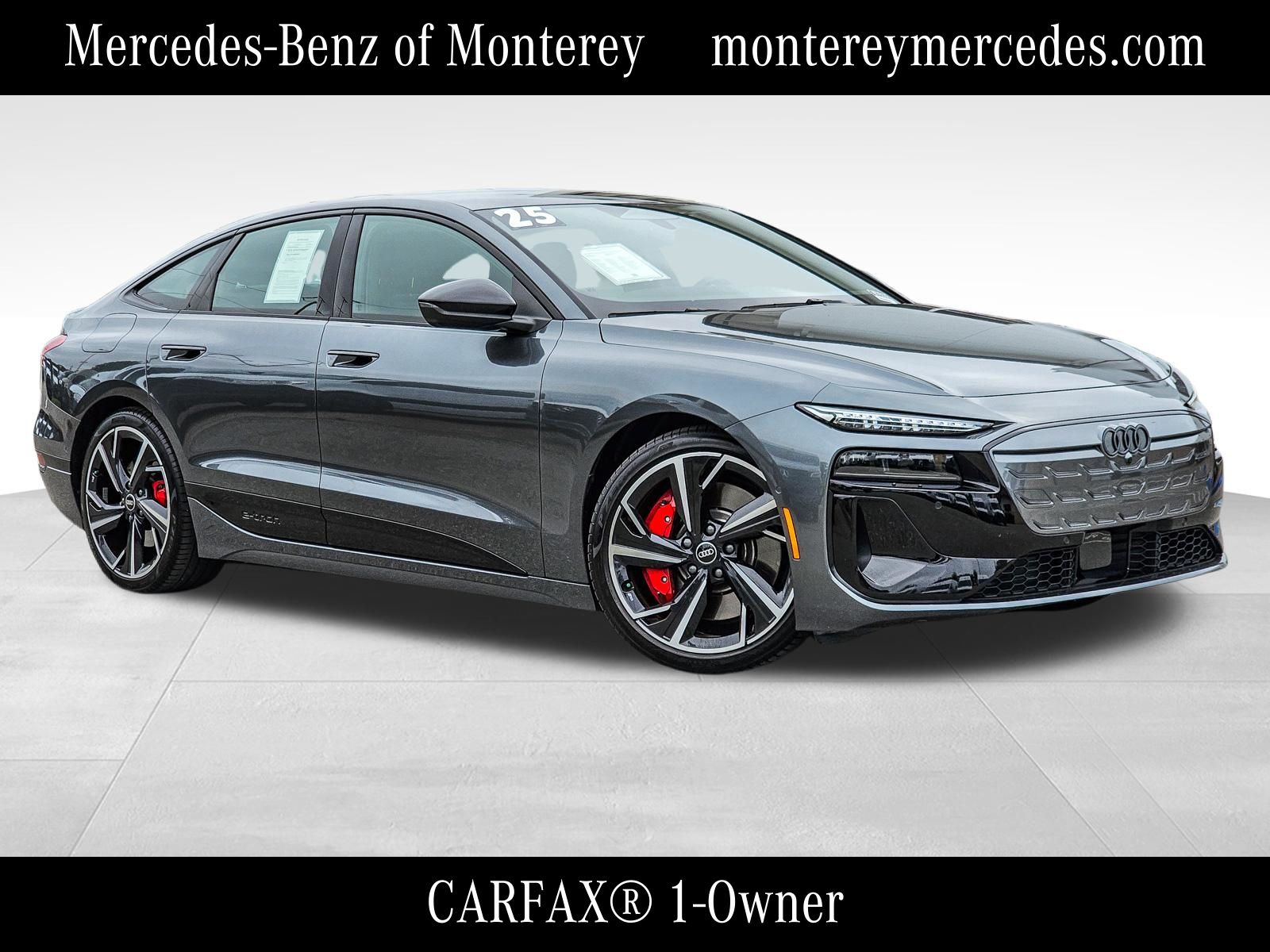 Daytona Gray Pearl 2025 Audi S6 e-tron Sportback Sedan All-Wheel Drive Automatic