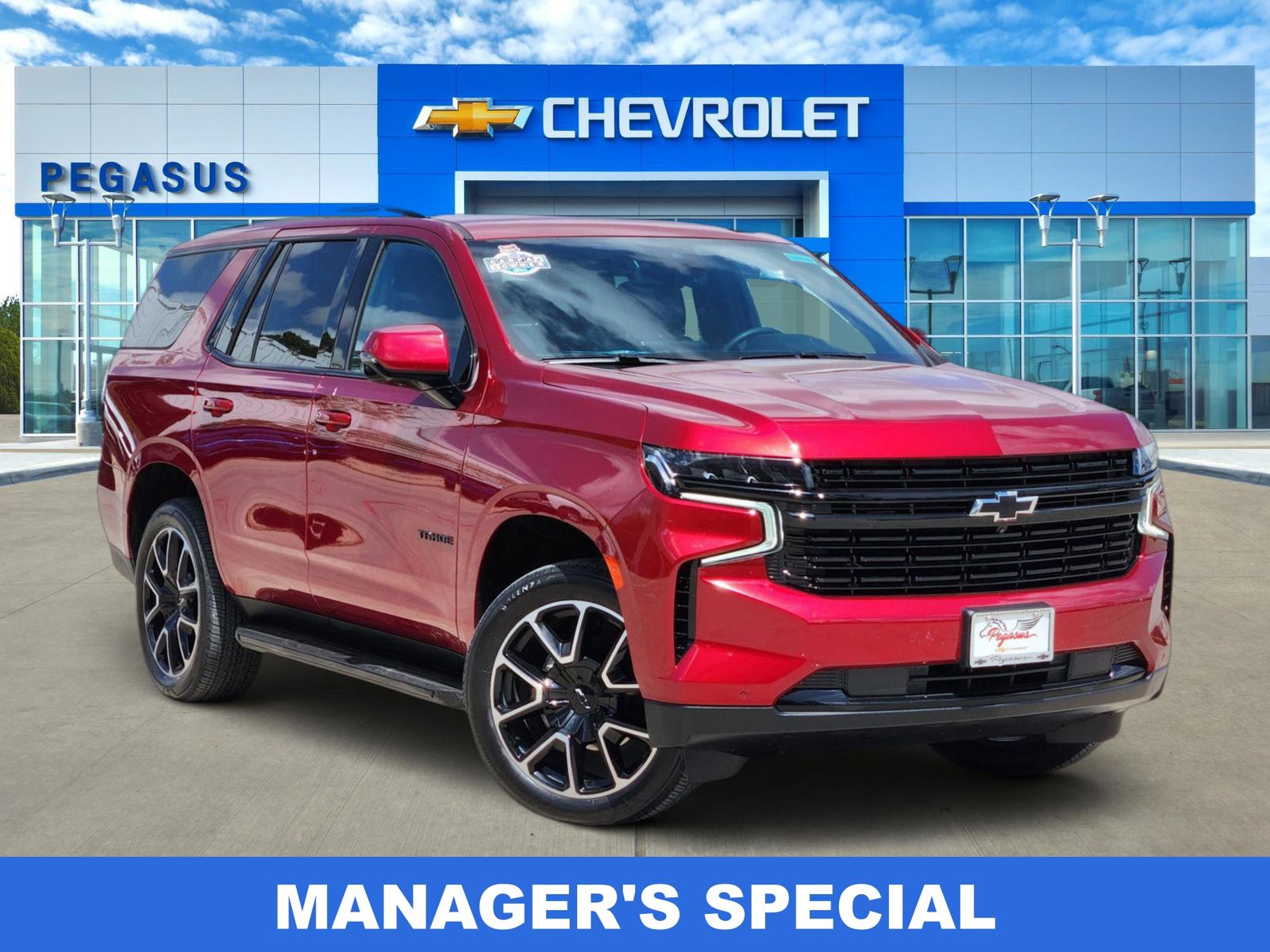 Radiant Red Tintcoat 2024 Chevrolet Tahoe RST 4WD SUV / Crossover Four-Wheel Drive