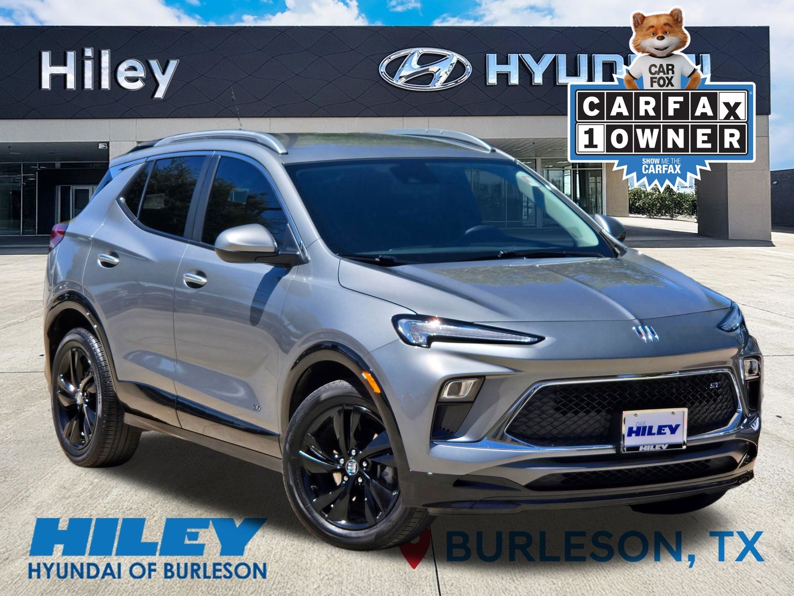 Moonstone Gray Metallic 2025 Buick Encore GX SUV / Crossover Front-Wheel Drive Continuously Variable Transmission