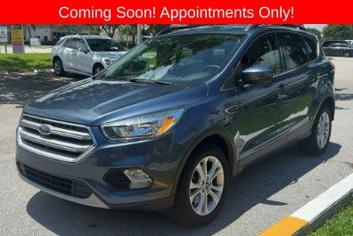 Blue Metallic 2018 Ford Escape SUV / Crossover All-Wheel Drive 6-Speed Automatic