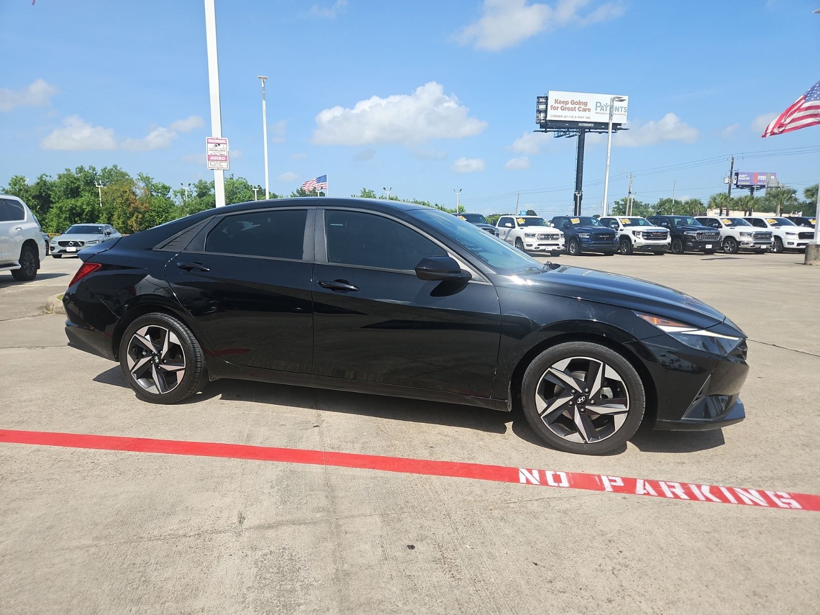 2023 Hyundai Elantra SEL Black at DeMontrond Gulf Freeway