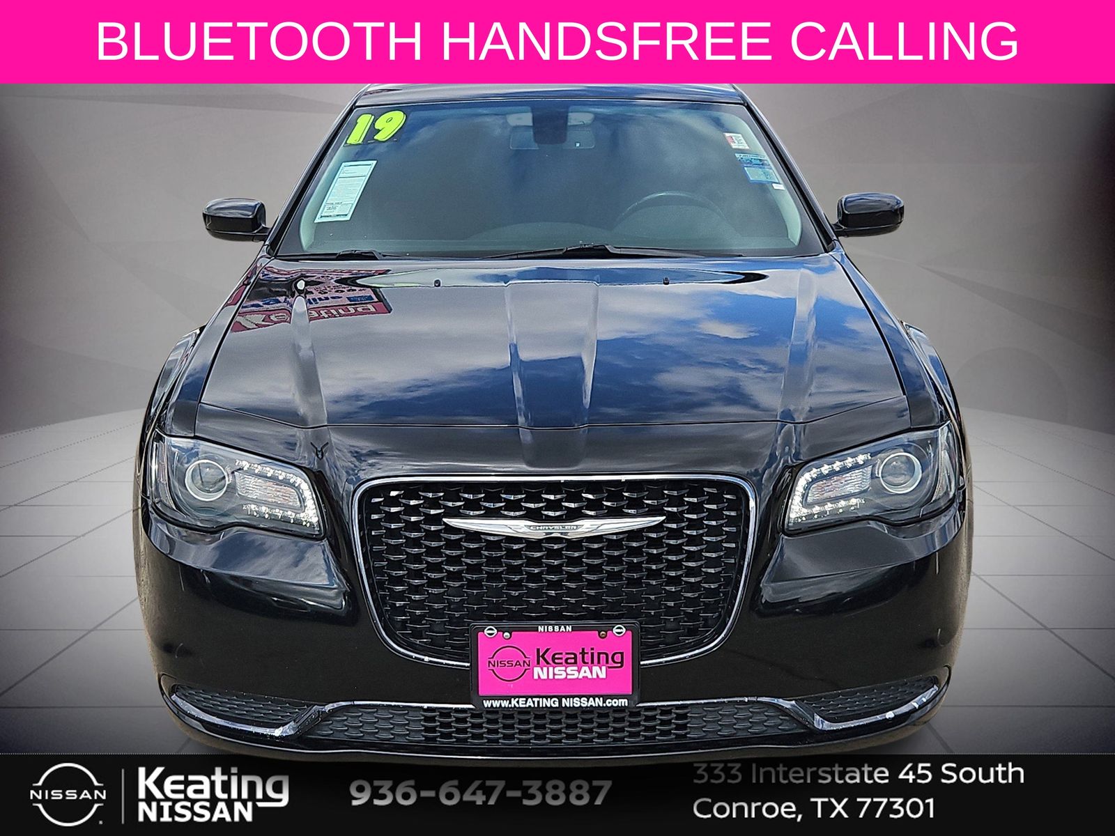 2019 Chrysler 300 Touring Black at Bayway Cadillac of The Woodlands