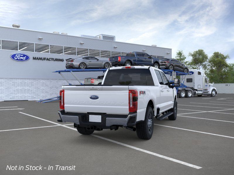 New 2026 Star White Metallic Tri-Coat Ford Lariat image 8