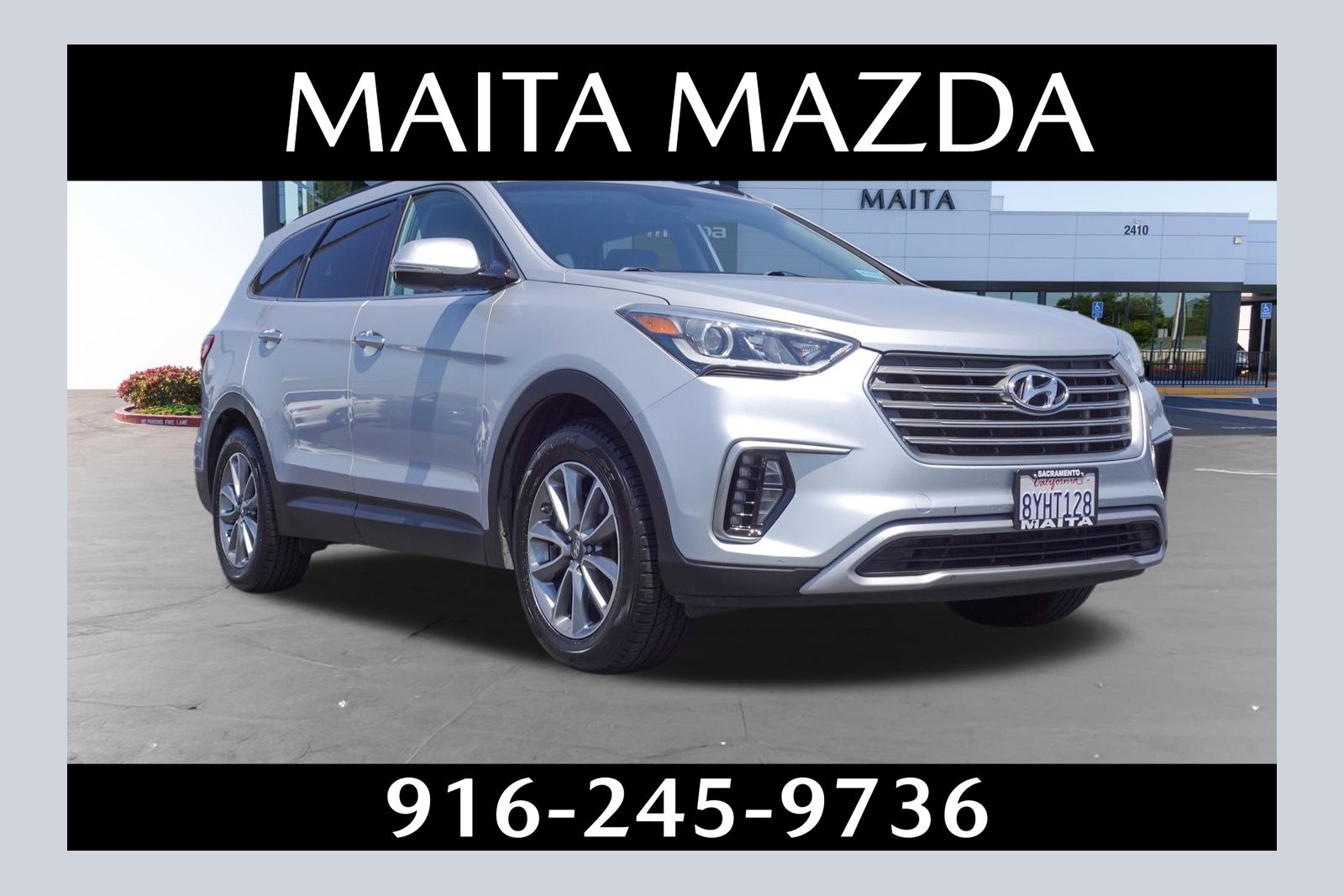 Circuit Silver 2017 Hyundai Santa Fe SUV / Crossover Front-Wheel Drive 6-Speed Automatic