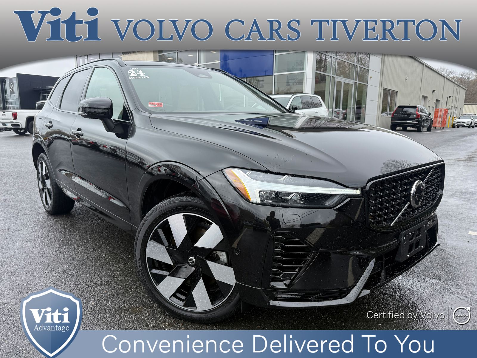 Onyx Black Metallic 2024 Volvo XC60 SUV / Crossover All-Wheel Drive Automatic