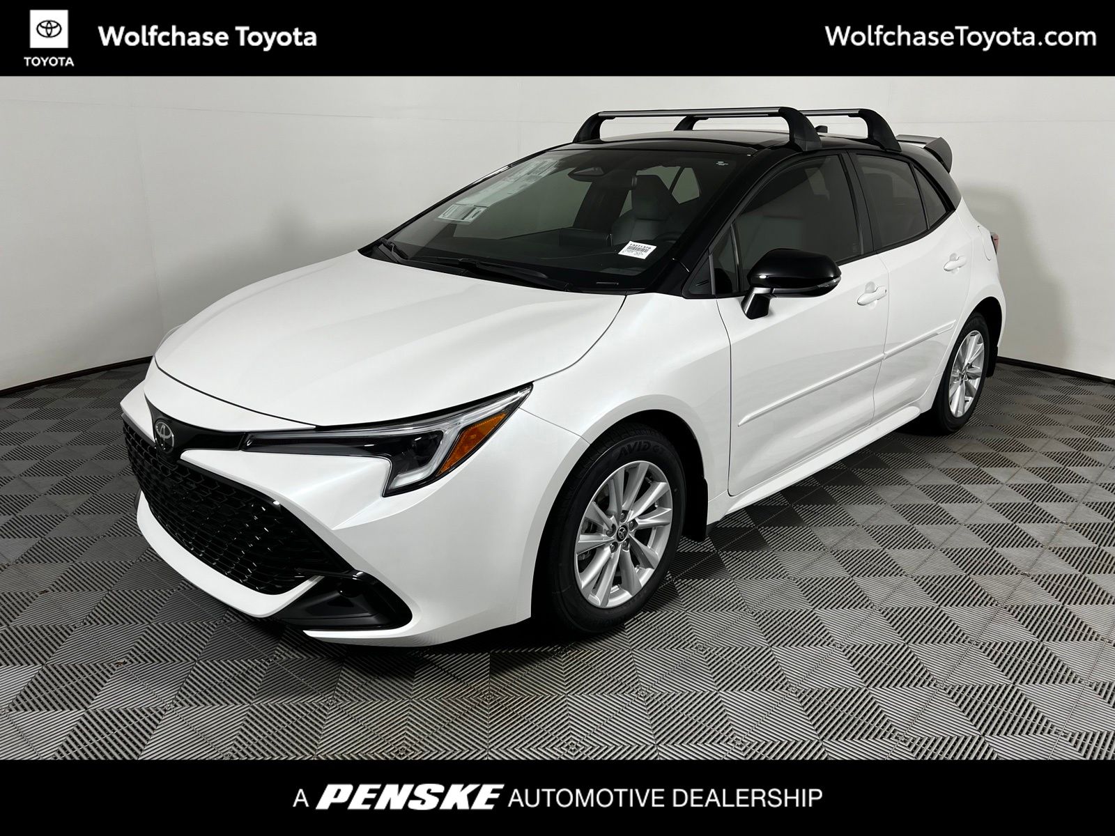 Midnight Black Metallic 2026 Toyota Corolla Hatchback Hatchback Front-Wheel Drive Continuously Variable Transmission