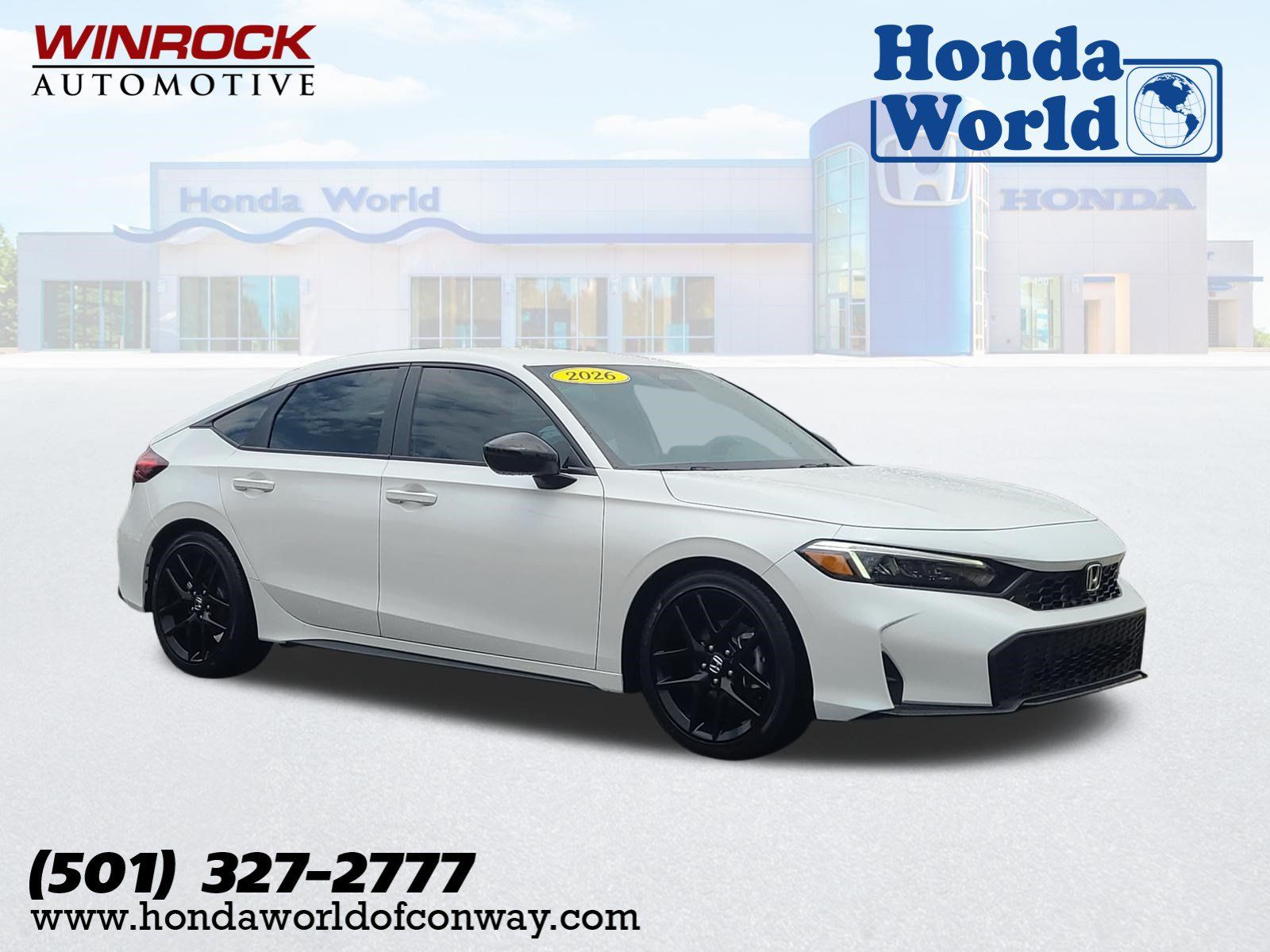 Gray (Platinum) 2026 Honda Civic Hatchback Hatchback Front-Wheel Drive Continuously Variable Transmission