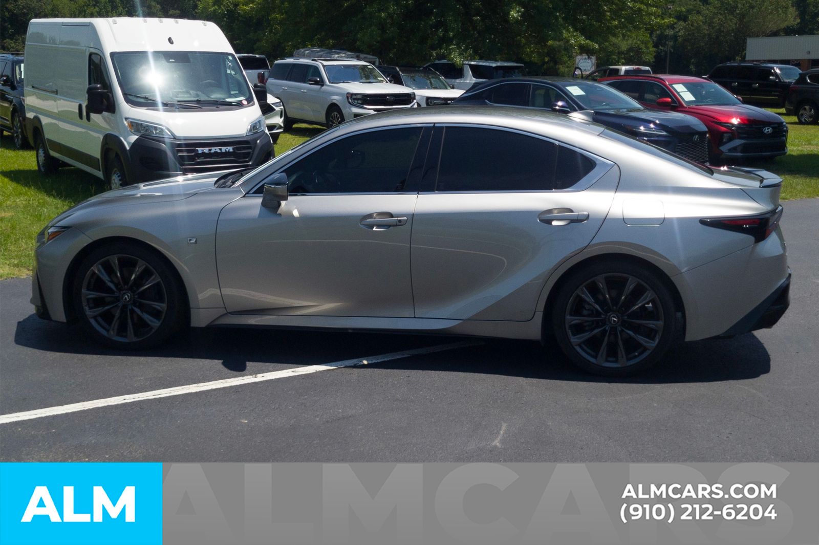Used 2021 Silver Lexus 350 F SPORT image 11