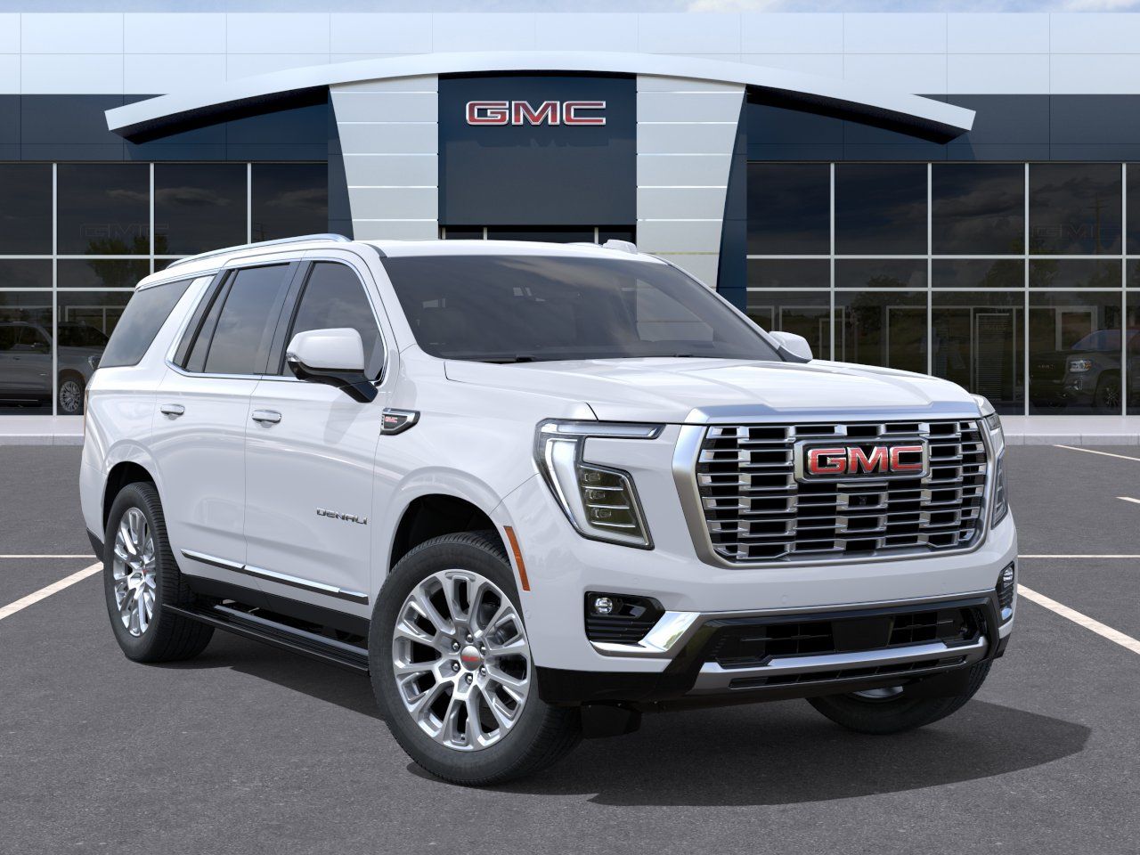 2026 GMC Yukon Denali White at Ross Downing Buick GMC