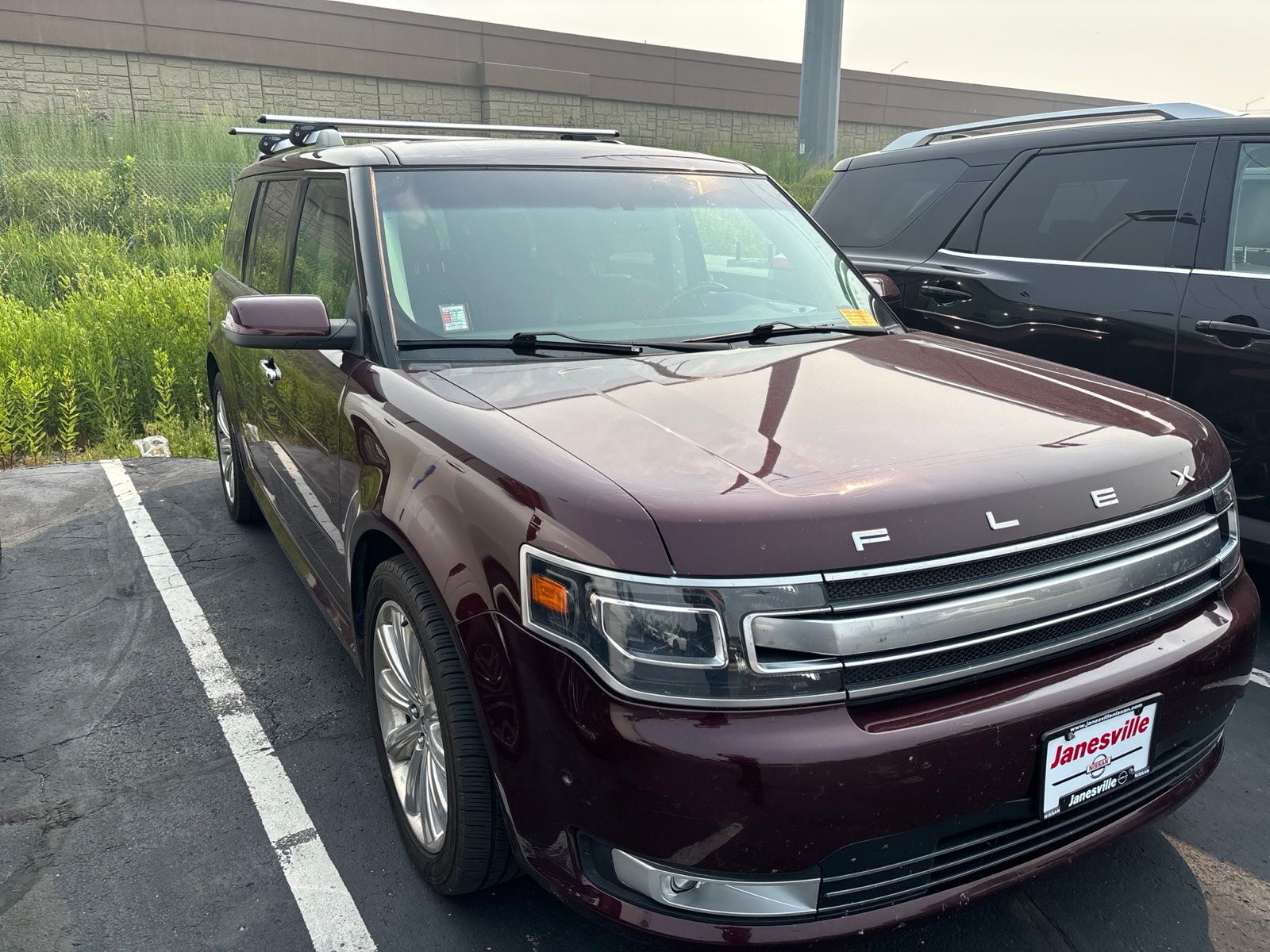 Red (Burgundy) 2018 Ford Flex SUV / Crossover All-Wheel Drive 6-Speed Automatic