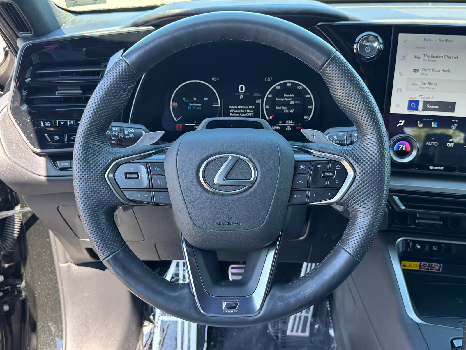 Used 2025 Black Lexus 500h F SPORT Premium image 14
