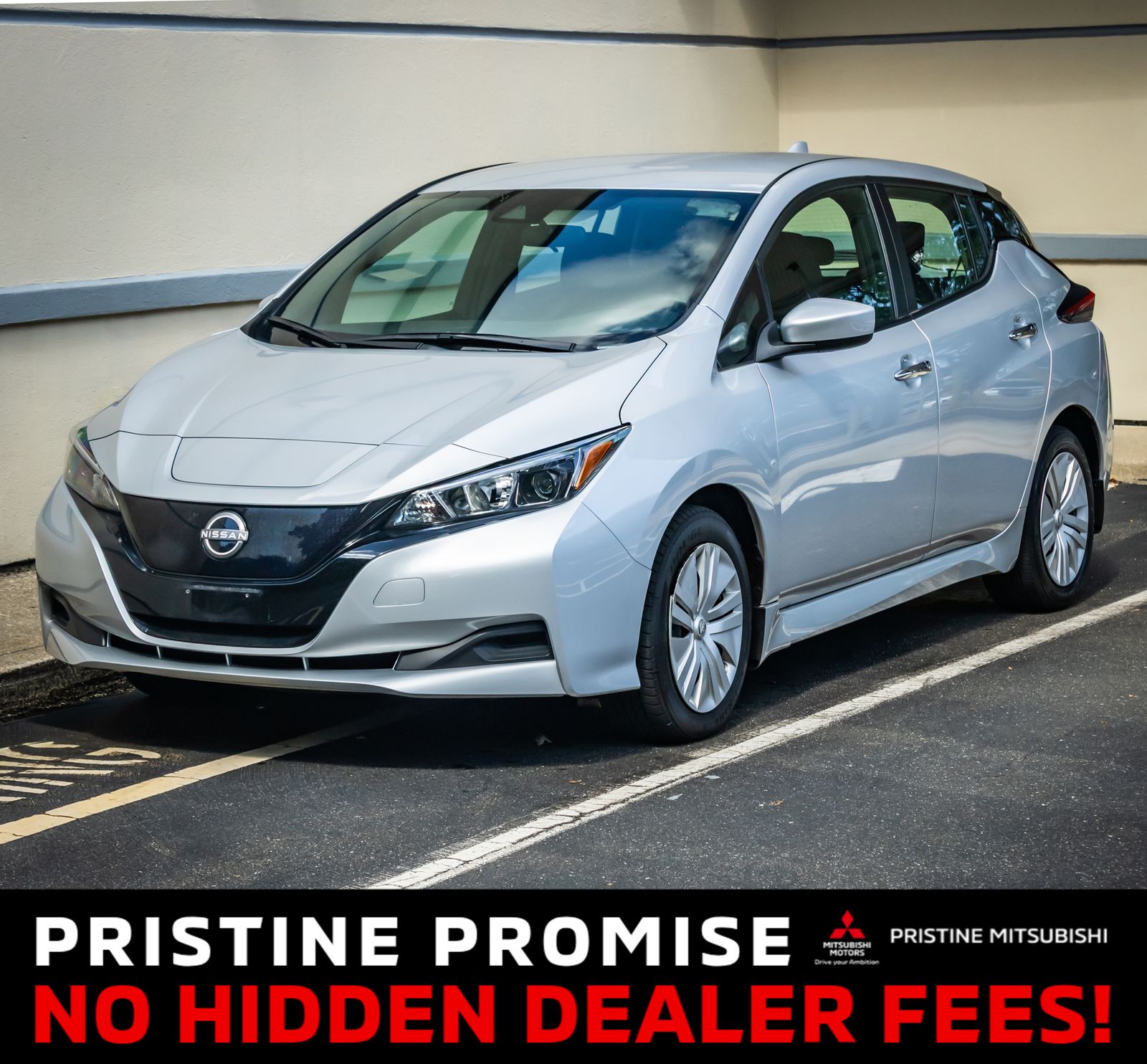 Brilliant Silver Metallic 2025 Nissan LEAF Hatchback Front-Wheel Drive Automatic