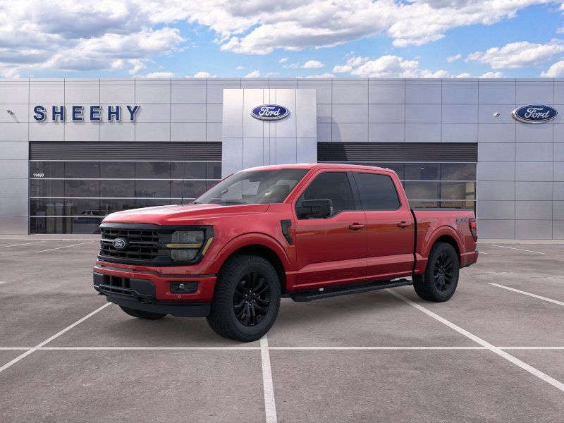 New 2026 Ruby Red Metallic Tinted Clearcoat Ford XLT image 3
