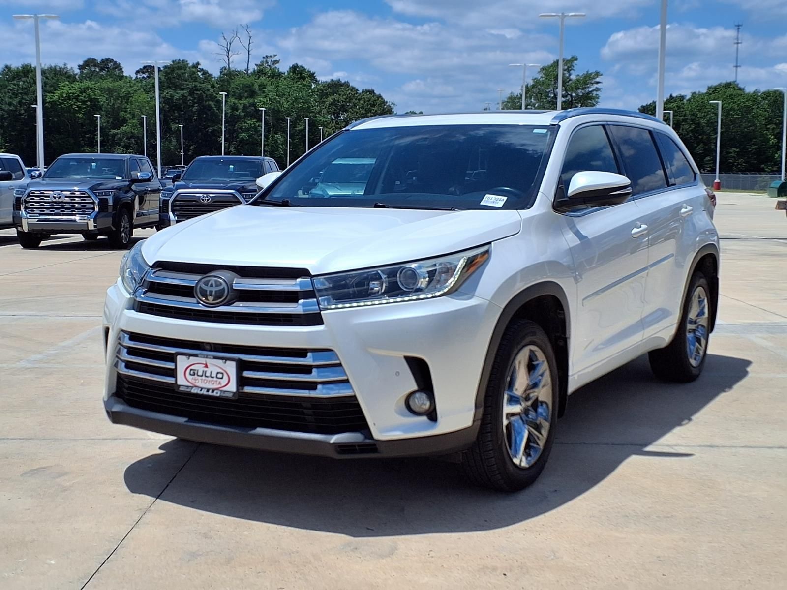 2018 Toyota Highlander Limited Platinum White at DeMontrond Automotive Group