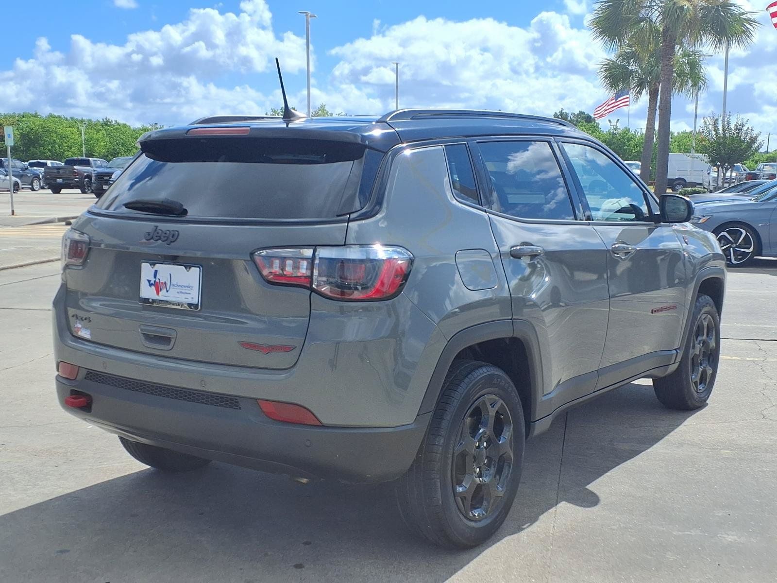 2023 Jeep Compass Trailhawk Gray at Wharton Ford