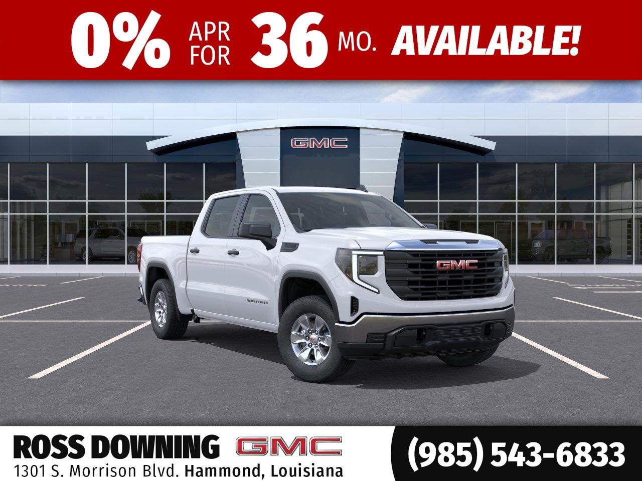 2026 GMC Sierra 1500 Pro Crew Cab RWD