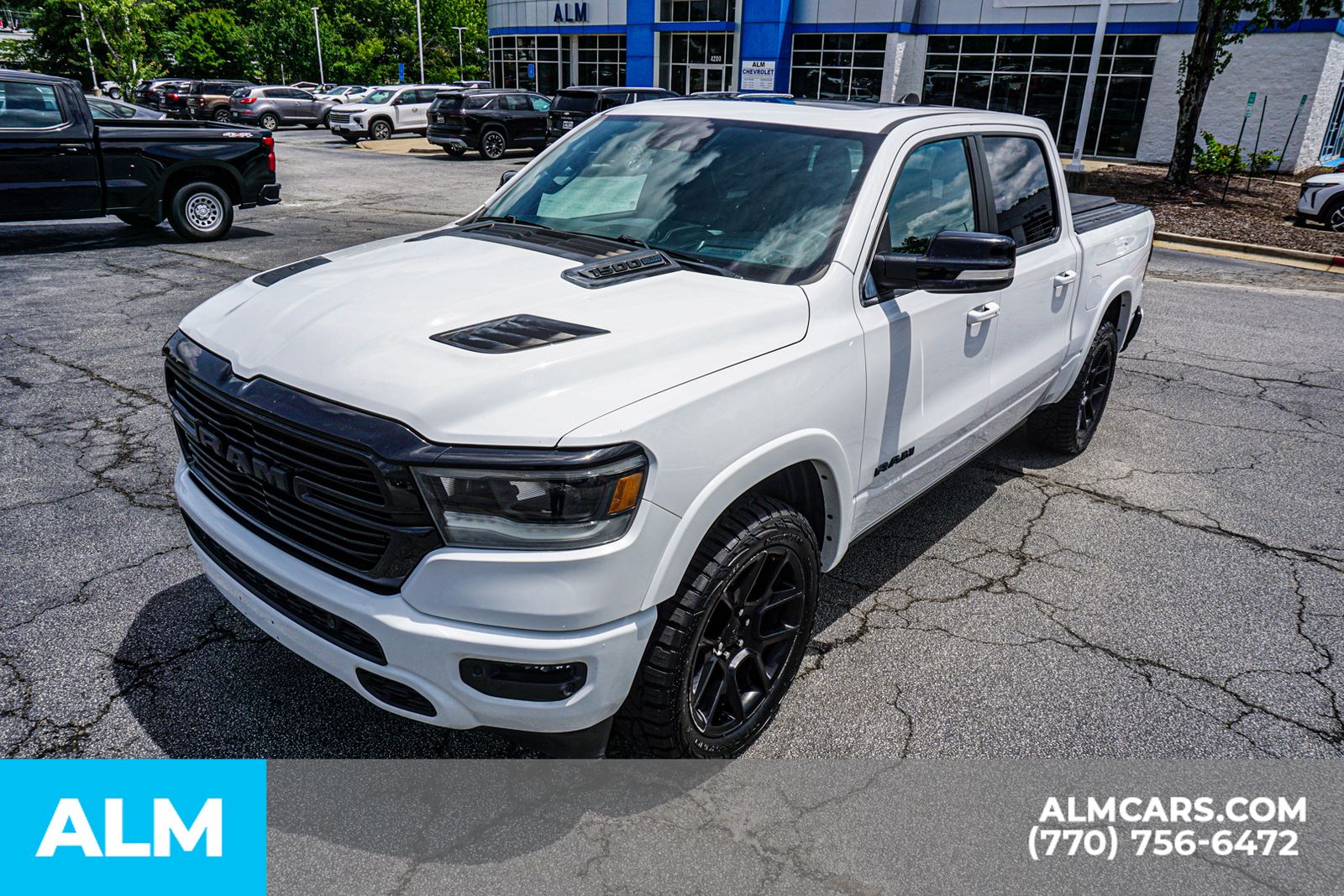 Used 2021 White Ram Laramie image 17