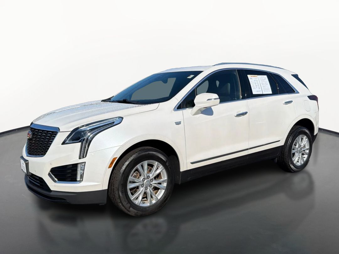 Crystal White Tricoat 2023 Cadillac XT5 SUV / Crossover Four-Wheel Drive 9-Speed Automatic