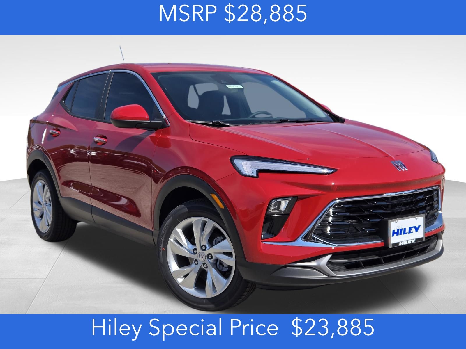 Brilliant Red 2026 Buick Encore GX SUV / Crossover Front-Wheel Drive Continuously Variable Transmission