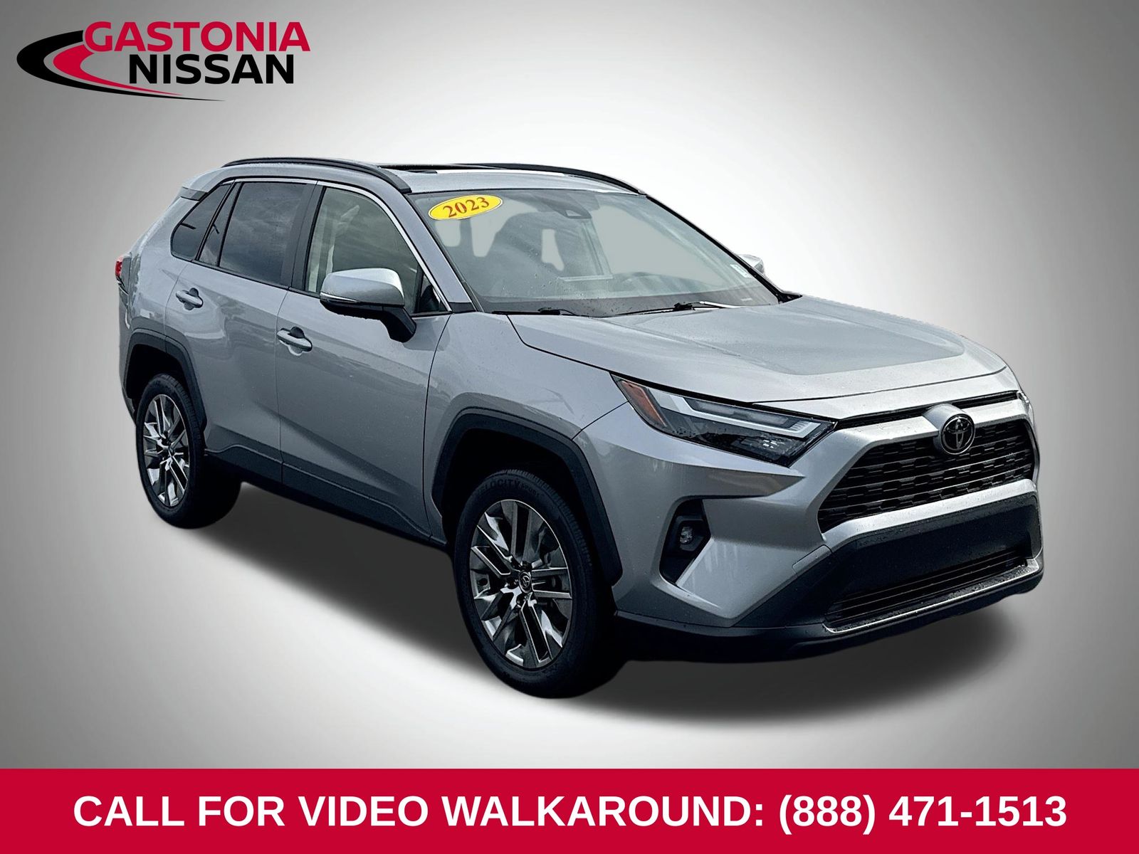 Silver Sky Metallic 2023 Toyota RAV4 SUV / Crossover Front-Wheel Drive 8-Speed Automatic