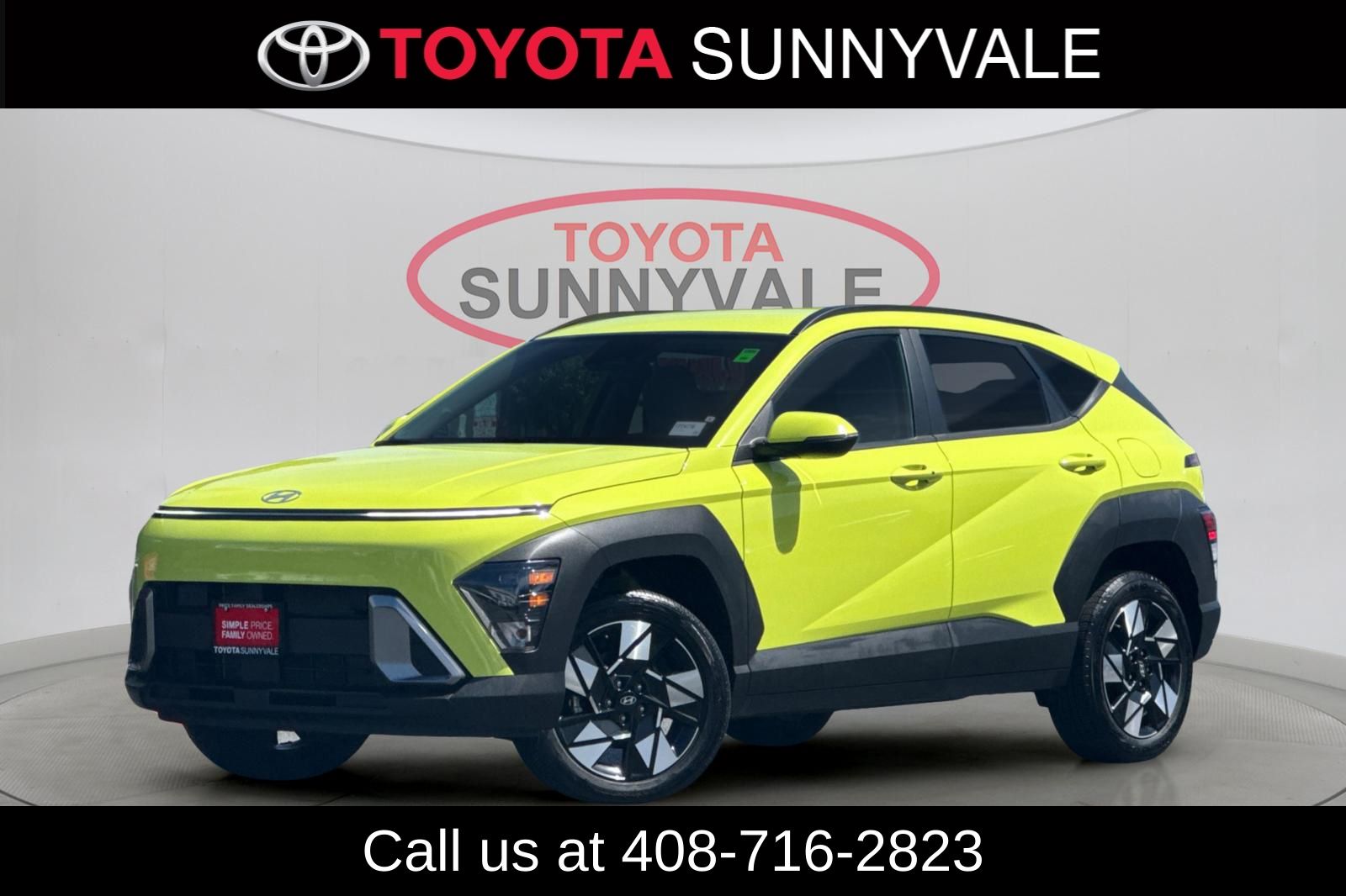 Neoteric Yellow 2025 Hyundai Kona SEL AWD SUV / Crossover All-Wheel Drive Continuously Variable Transmission