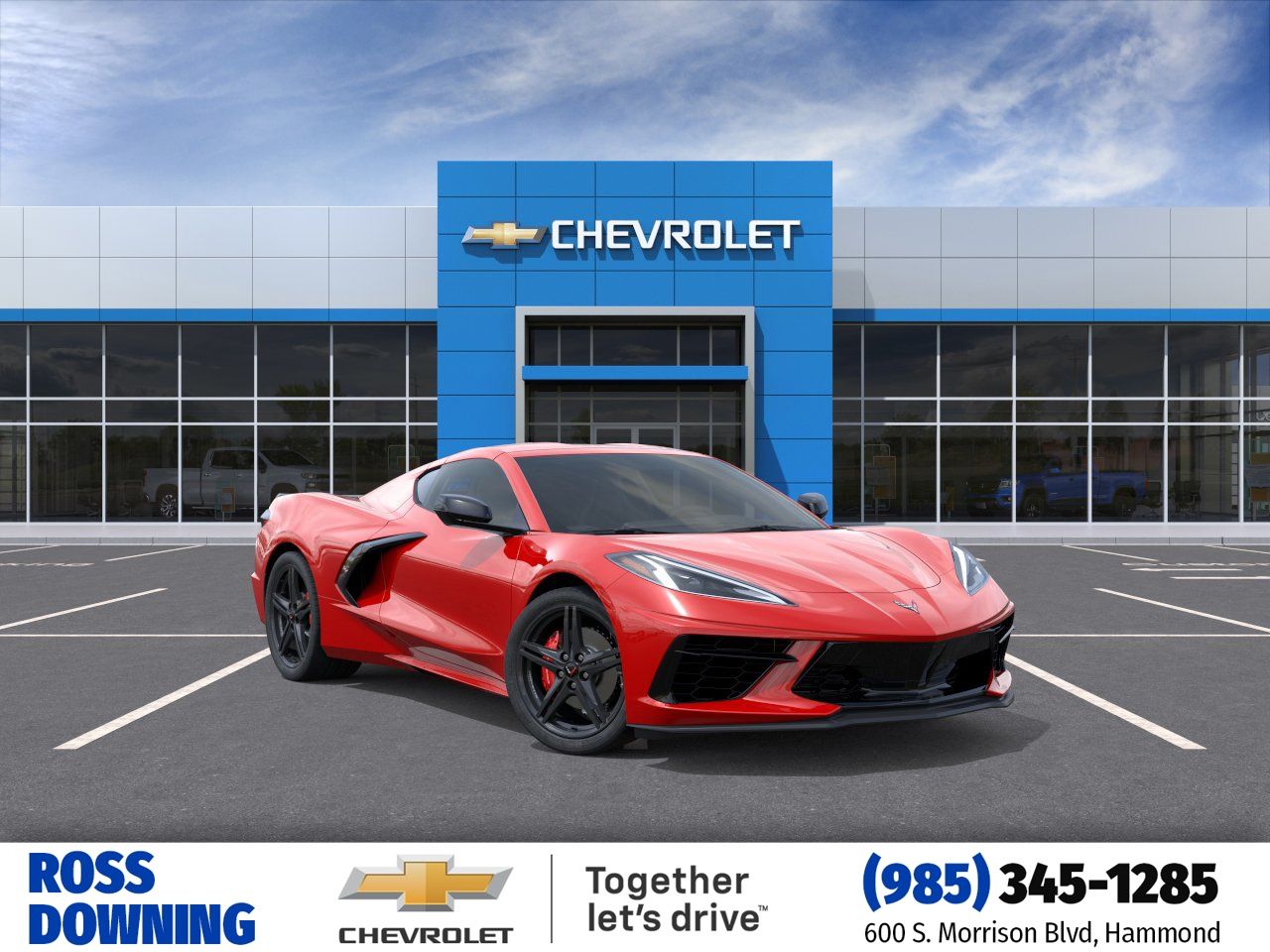 Torch Red 2026 Chevrolet Corvette Stingray 1LT Coupe RWD Coupe Rear-Wheel Drive 8-Speed Dual Clutch
