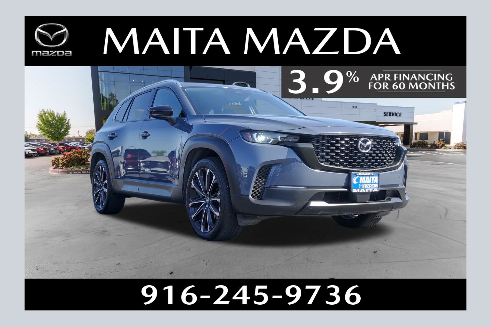 Polymetal Gray Metallic 2025 Mazda CX-50 2.5 S Premium Plus AWD SUV / Crossover All-Wheel Drive 6-Speed Automatic