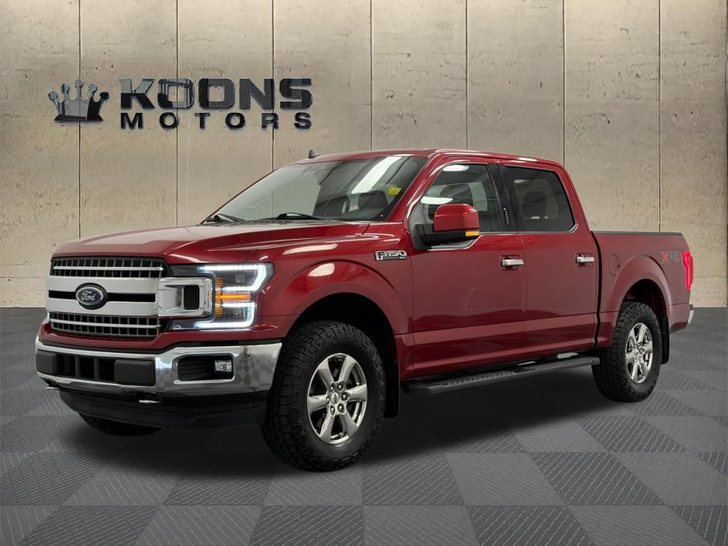Ruby Red Metallic Tinted Clearcoat 2019 Ford F-150 Pickup Truck Four-Wheel Drive Automatic