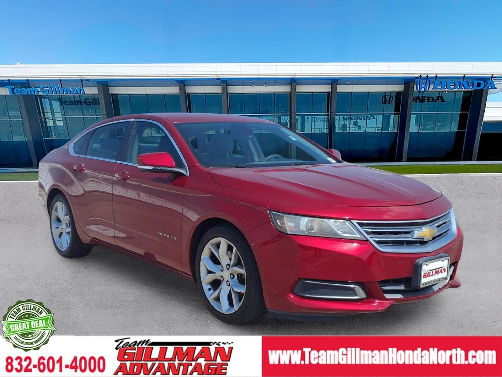 Crystal Red Tintcoat 2014 Chevrolet Impala Sedan Front-Wheel Drive 6-Speed Automatic Overdrive
